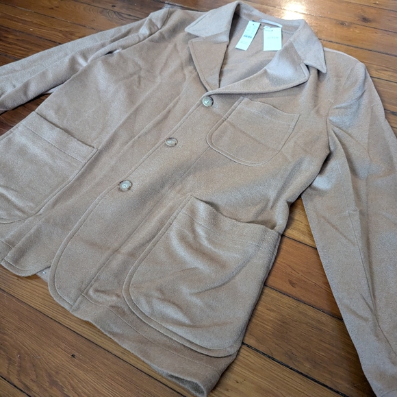 NWT Wallace & Barnes chore blazer in Italian camel hair - size 40S - Picture 7 of 16
